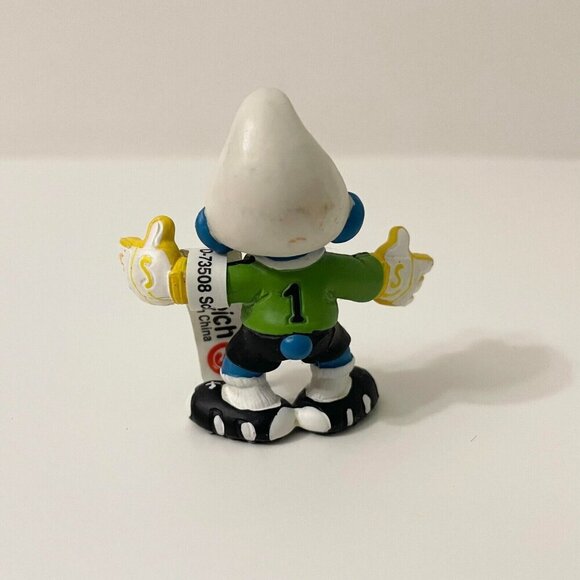 Smurfs Goalkeeper Smurf Soccer Goalie Figure PVC Toy Figurine - Picture 5 of 12